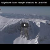 Il volo sui Monti Sibillini per il controllo del rischio valanghe