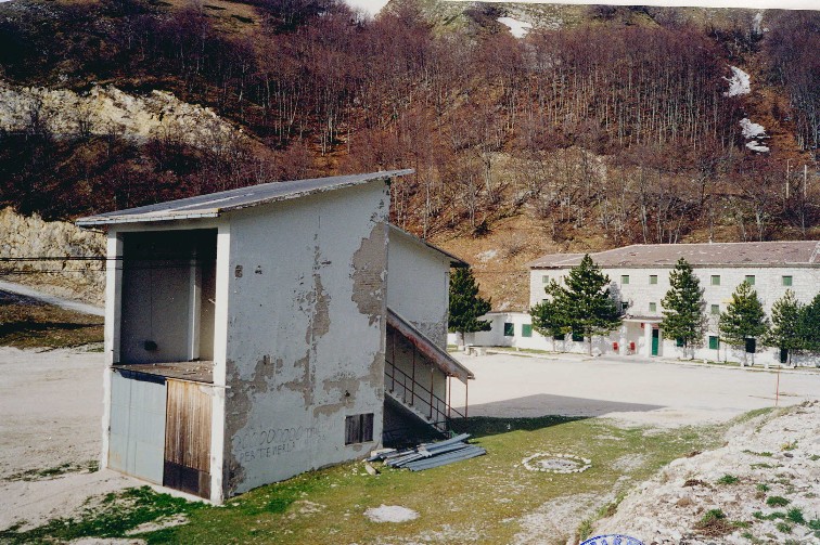 Sarnano, funivia Piobbico Fontelardina (stazione di arrivo)