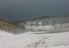 Produzione neve in corso all'Eremo Monte Capegna