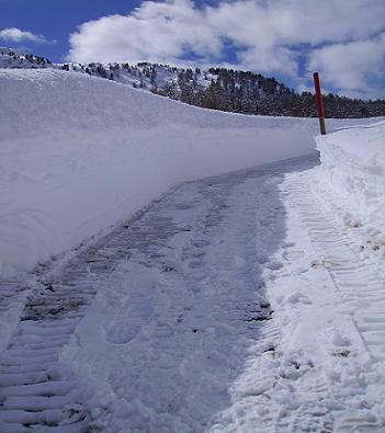 Nuova nevicata a St. Moritz
