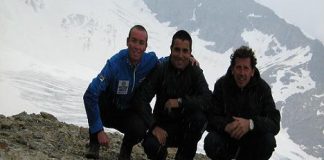 Valerio Andrea e Simone nell'Engadina