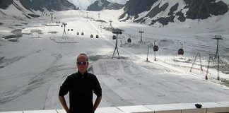 Fleiss sul ghiacciaio Stubaier Gletscher