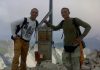 lucaps con un suo amico sul monte vettore