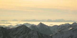 alba sulle alpi