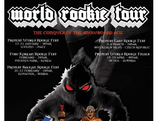 locandina World Rookie Tour 2008 2009