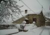 neve nel centro di bolognola