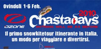 locandina Chasta Day 2010 Snowkite Italian Tours Ovindoli