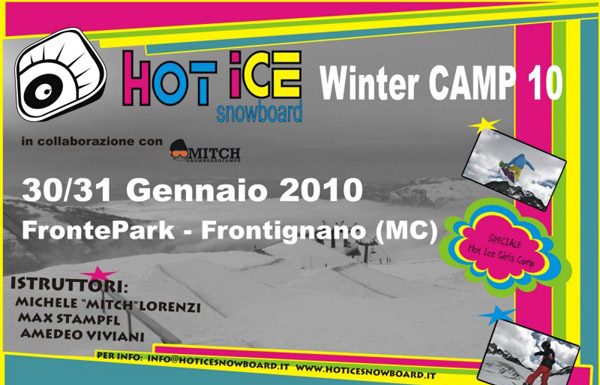 flyer hot ice snowboard winter camp frontignano 2010