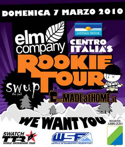 flyer rookie tour campo felice 2010