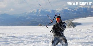 immagine snowkite