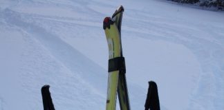 immagine neve sci zaino piste