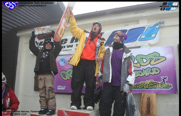 premiazione seconda tappa Contest Only to Ride Cup 2011