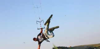 grass kiter in azione
