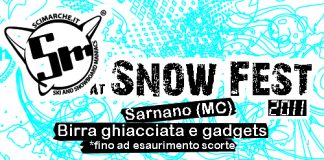evento locandina snowfest sarnano 2011