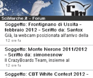 screenshot app scimarche per symbian