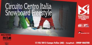 flyer circuito centro italia snowboard freestyle 2012-13