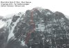 foto Monte Bove Nord e la ripetizione invernale della Via Alletto - Consiglio - Francesco Cianconi e Carlo Minnozzi