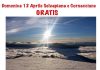 locandina Domenica 12 aprile 2015 si scia gratis a Frontignano di Ussita