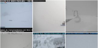immagini webcam nevicata in corso