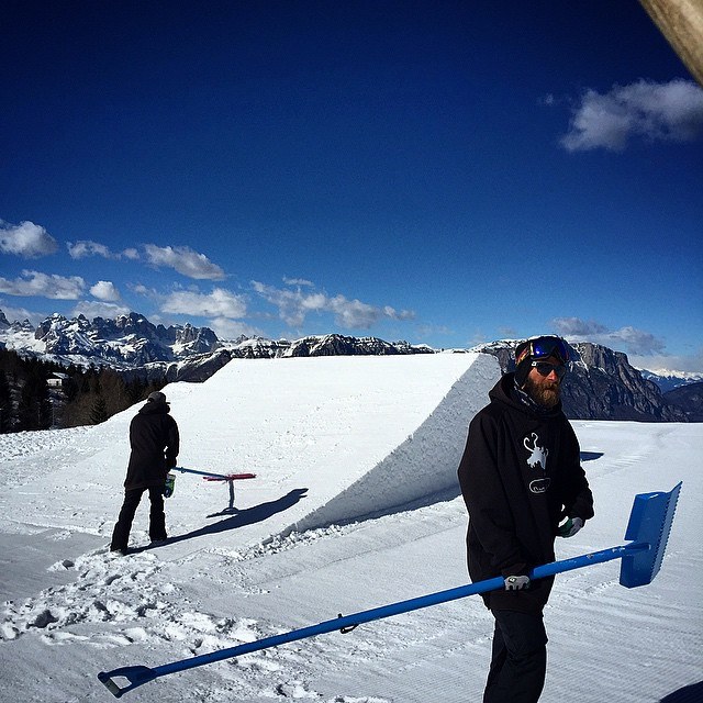 Lo snowpark Monte Bondone - Trentino