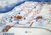Cartina delle piste e impianti della stazione sciistica Eremo Monte Carpegna