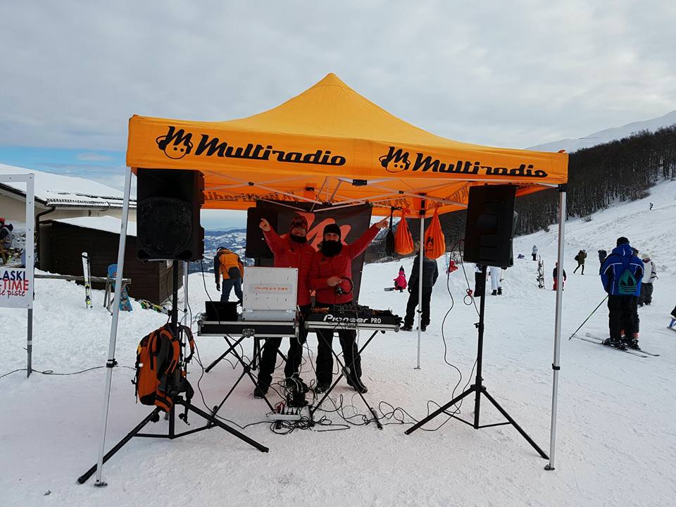 I dj di Multiradio animeranno il party dello Zchalet di Bolognola