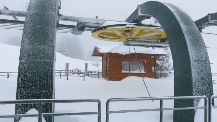Situazione neve a Monte Piselli - credits impianti sciistico Monte Piselli