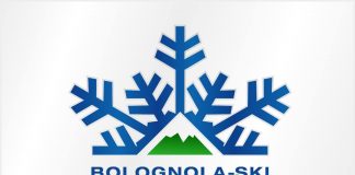 Il logo della società Bolognola ski che gestisce gli impianti di risalita