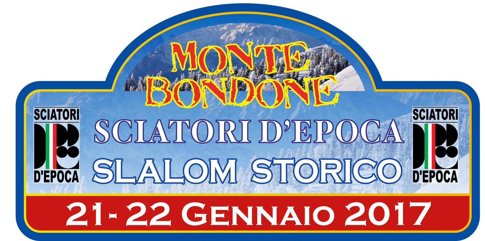 Monte Bondone - Trentino - slalom storico vintage con sciatori d'epoca 2017 - Credits Sciatori d'Epoca Monte Bondone