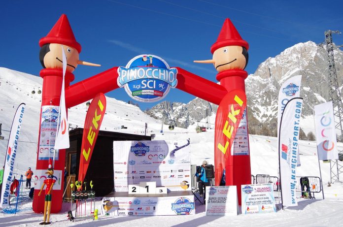 La prima tappa del Pinocchio sugli sci edizione 2017 a Courmayeur