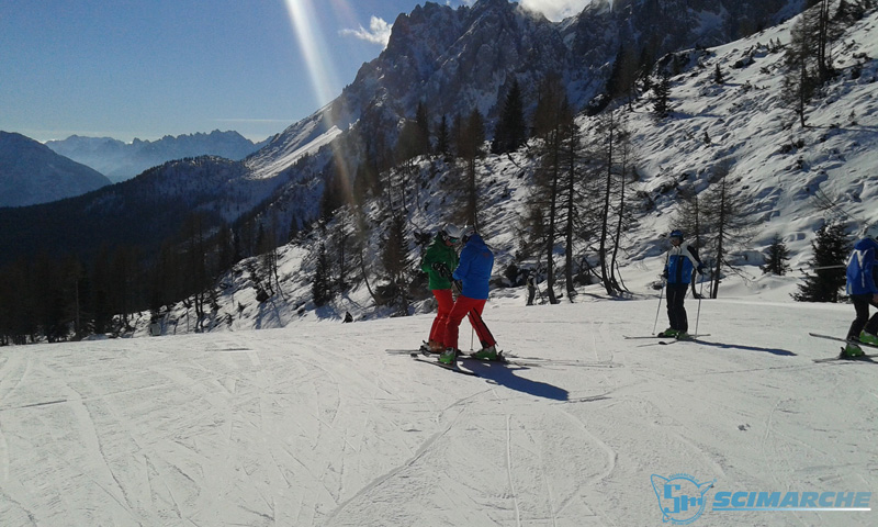 Sciare in Val Comelico - Veneto