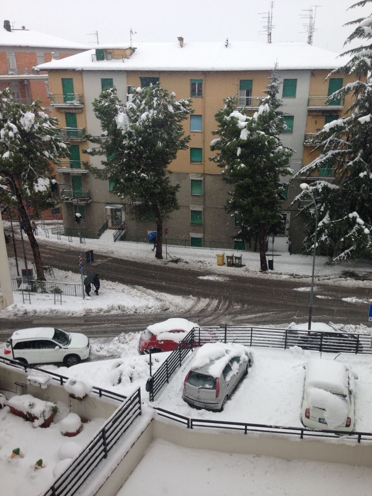 Situazione neve Macerata