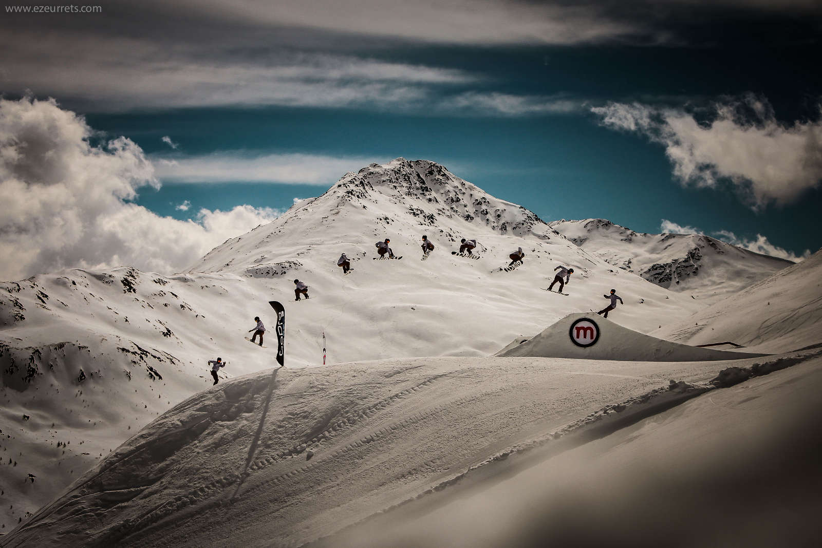 Snowpark - Mottolino - Livigno - Credits Ezeurrets.com