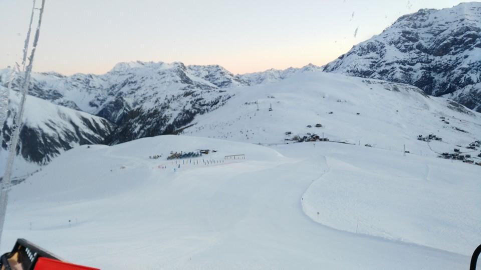 Marco Bombardieri gattista al Mottolino - Livigno