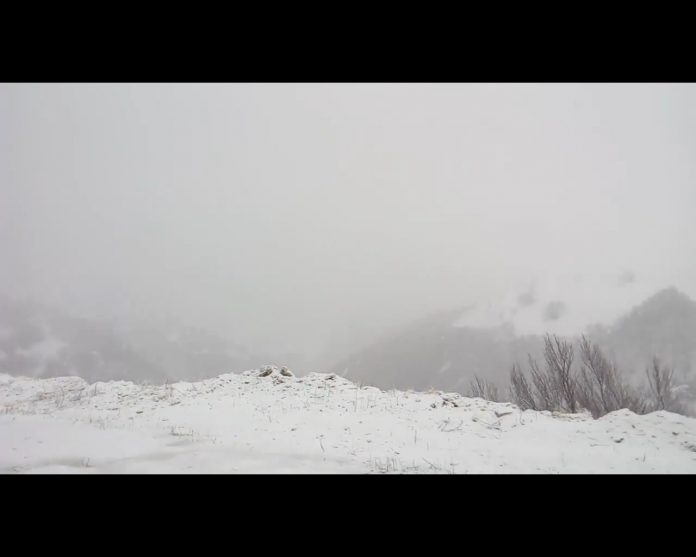 La nevicata live a Sassotetto Sarnano in provincia di Macerata - video di Andrea Valori - Hotel Sibilla