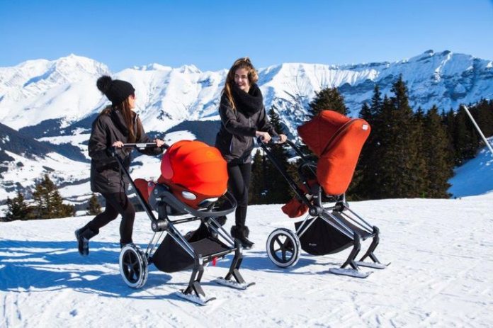 Il passeggino con gli sci - Cybex Priam Ski