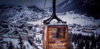 La ski sauna a La Thuile - Credits La Thuille - Valle d'Aosta