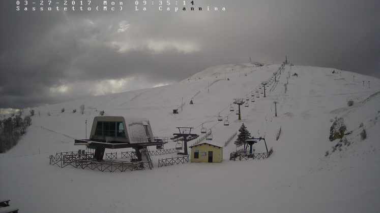 Monti Sibillini nevicata del 27.03.2017