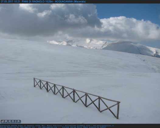 Monti Sibillini nevicata del 27.03.2017