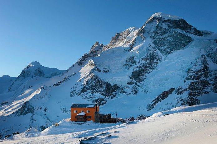 Il rifugio Gandegghuette a Zermatt in Svizzera