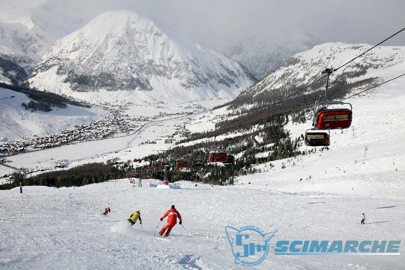 Sciare a Livigno