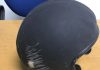 Il casco da sci utilizzato dal motociclista