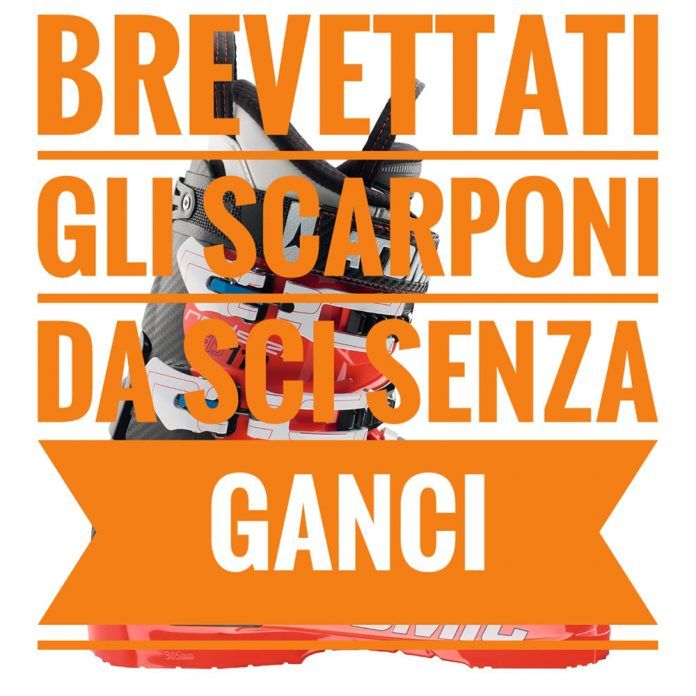 Brevettati scarponi da sci senza ganci