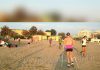 Sciare sulla sabbia a Bellaria Igea Marina