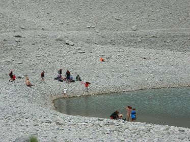 Bagno nudi nel lago di Pilato - foto scattata da Alessandro Bugatti