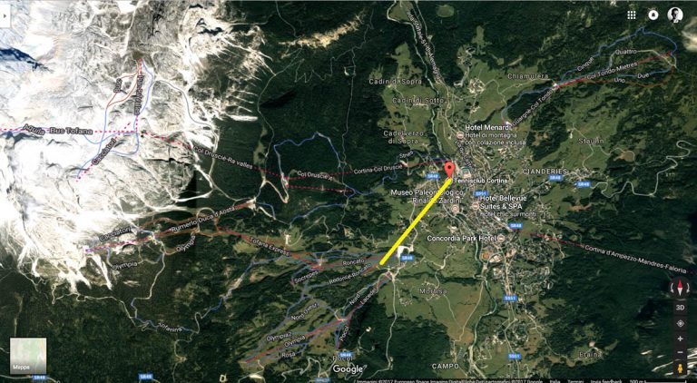 Cortina d’Ampezzo, una funivia per collegare il centro con gli impianti e piste di Socrepes e Pocol