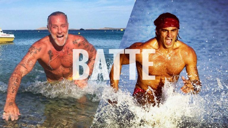 Gianluca Vacchi batte Alberto Tomba