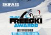 Fiera Skipass 2017, categorie in gara agli Italian Freeski Awards