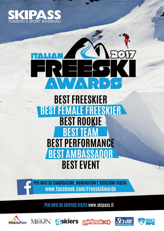 Fiera Skipass 2017, categorie in gara agli Italian Freeski Awards