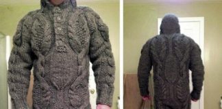 Sembra una tuta da sci invece è in maglione di lana integrale - Credits: SparckOne